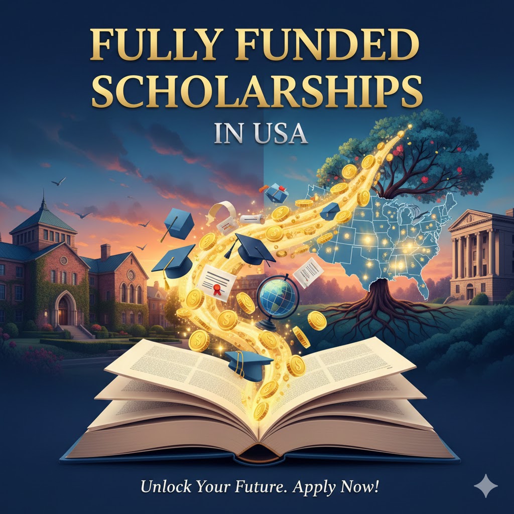 Fully Funded Scholarships in USA